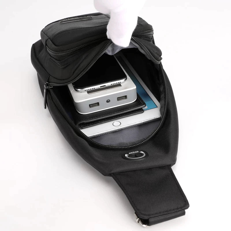 "FD" shoulder bag