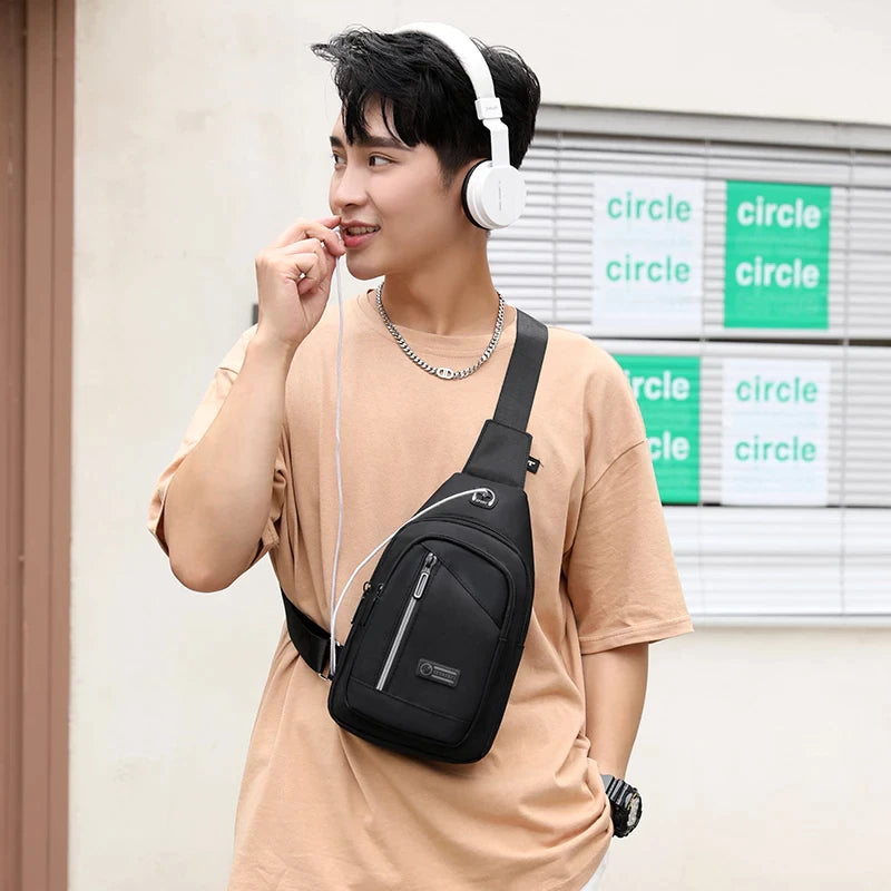 "FD" shoulder bag