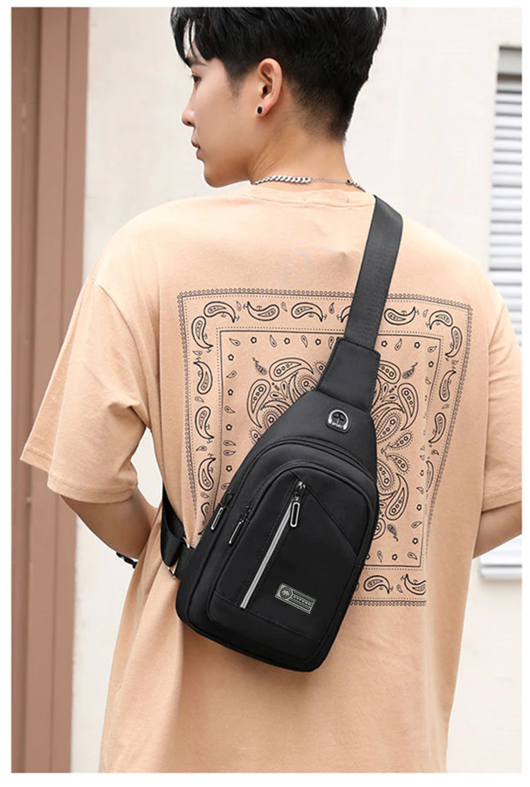 "FD" shoulder bag
