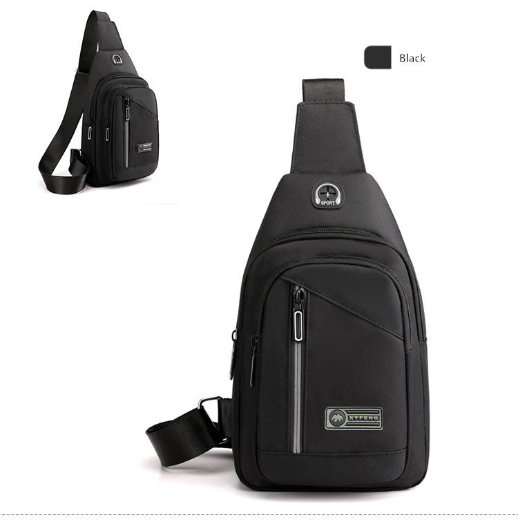 "FD" shoulder bag