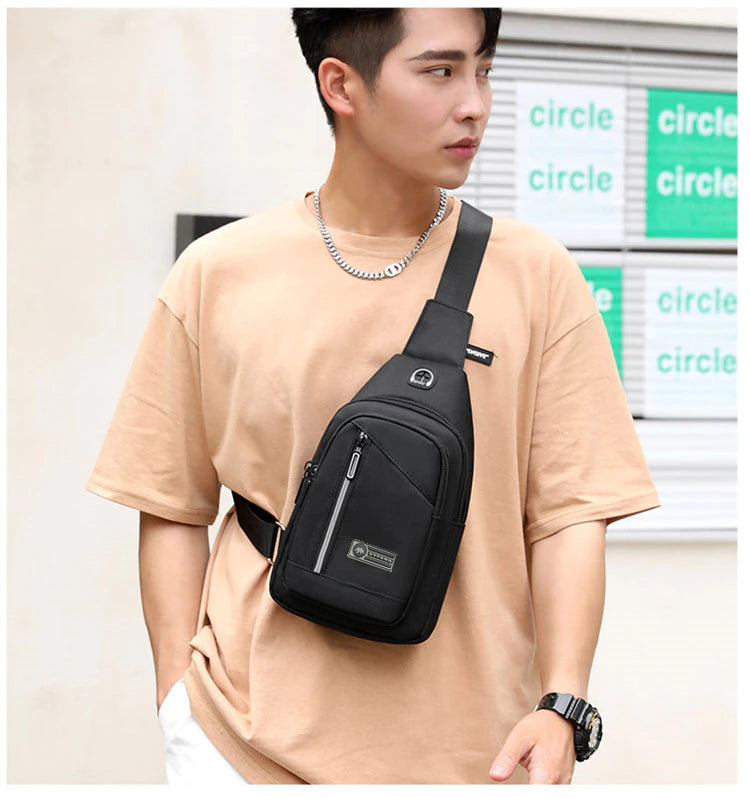 "FD" shoulder bag