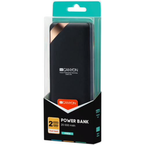 Външна батерия "Canyon" 20 000mAh