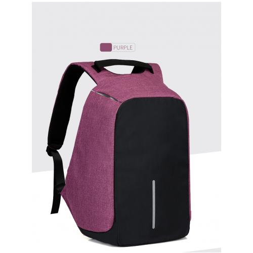 Smart anti-theft backpack with USB charging
